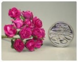 Paper Roses - Fuchsia