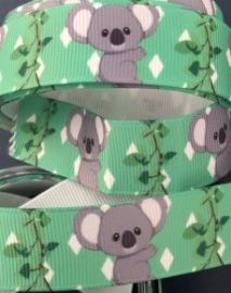 22mm Koala Ribbon (Green)
