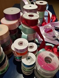 7mm Satin Ribbon (100 metre Roll)