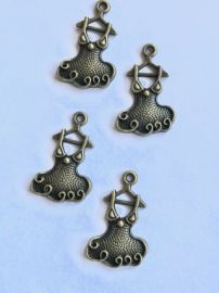 4 Mini Dress Charms