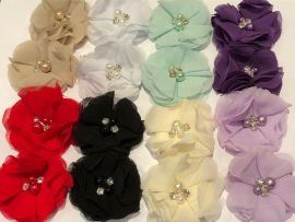 50mm Chiffon Flowers