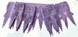 Featherlace Shawl Hand Dyed.