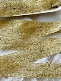 40mm Gold Speckle Lace (C1045)