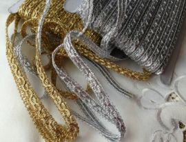10mm Gold or Silver Trim/4300 (2 metres)