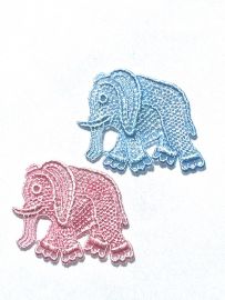 Hand Dyed Elephant