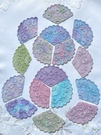Hand Dyed Fan