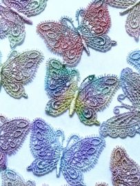 Hand Dyed Small Butterfly