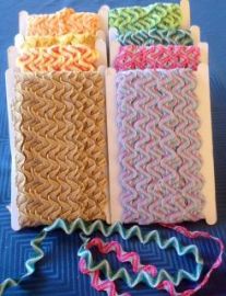 12mm Multi Coloured Ric Rac