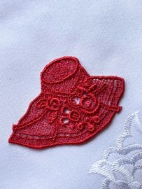 Large Bow Motif (Ivory)
